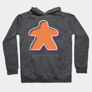 Retro Board Game Meeple Hoodie